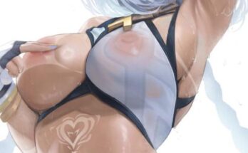 Sweaty Mualani hentai 1