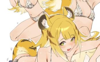 Ju Fufu in a bikini (@Salmon88V) hentai 21