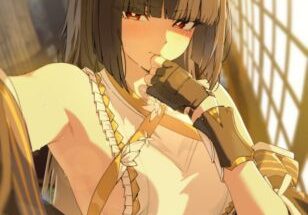 Miyabi's lewd selfie in new outfit hentai 3