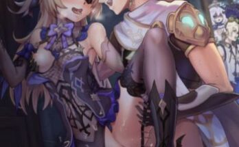 Fischl x Aether hentai 15