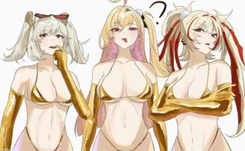 Golden Week Burnice, Cissia, and Claret (by @okutogi) hentai 15