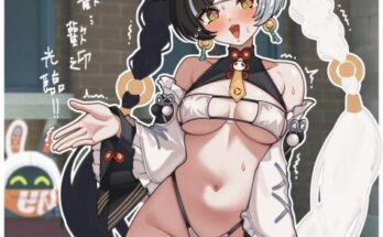No Dennies left for Dialyn’s upgrades, so she’s trying to earn them herself hentai 23
